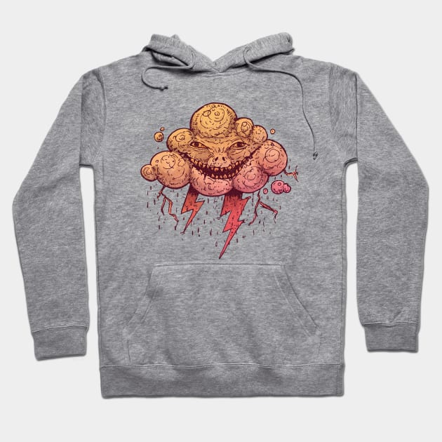 Creepy Cloud Hoodie by Jose Pablo